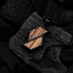 Holzkern Halsketten|Schmuck^Bariton Halskette