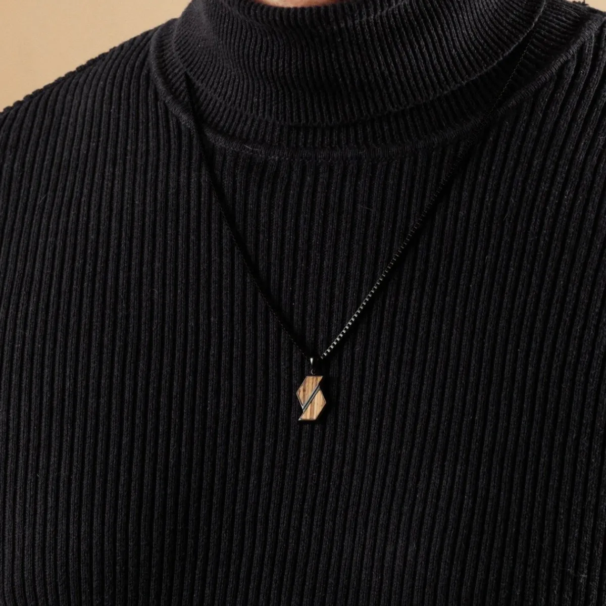 Holzkern Halsketten|Schmuck^Bariton Halskette