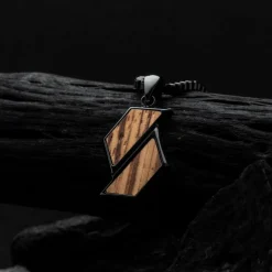 Holzkern Halsketten|Schmuck^Bariton Halskette