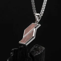 Holzkern Halsketten|Schmuck^Bariton Halskette
