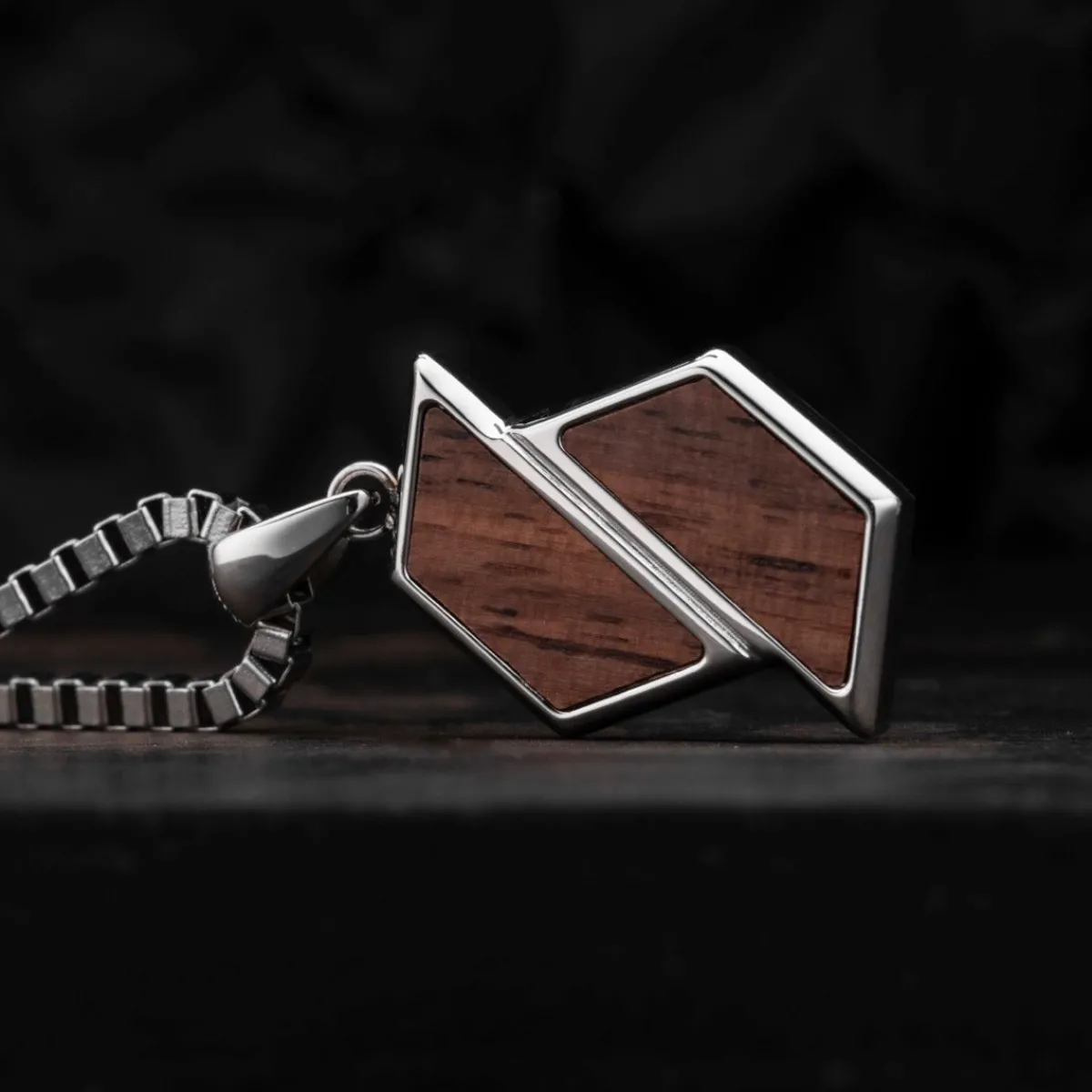 Holzkern Halsketten|Schmuck^Bariton Halskette