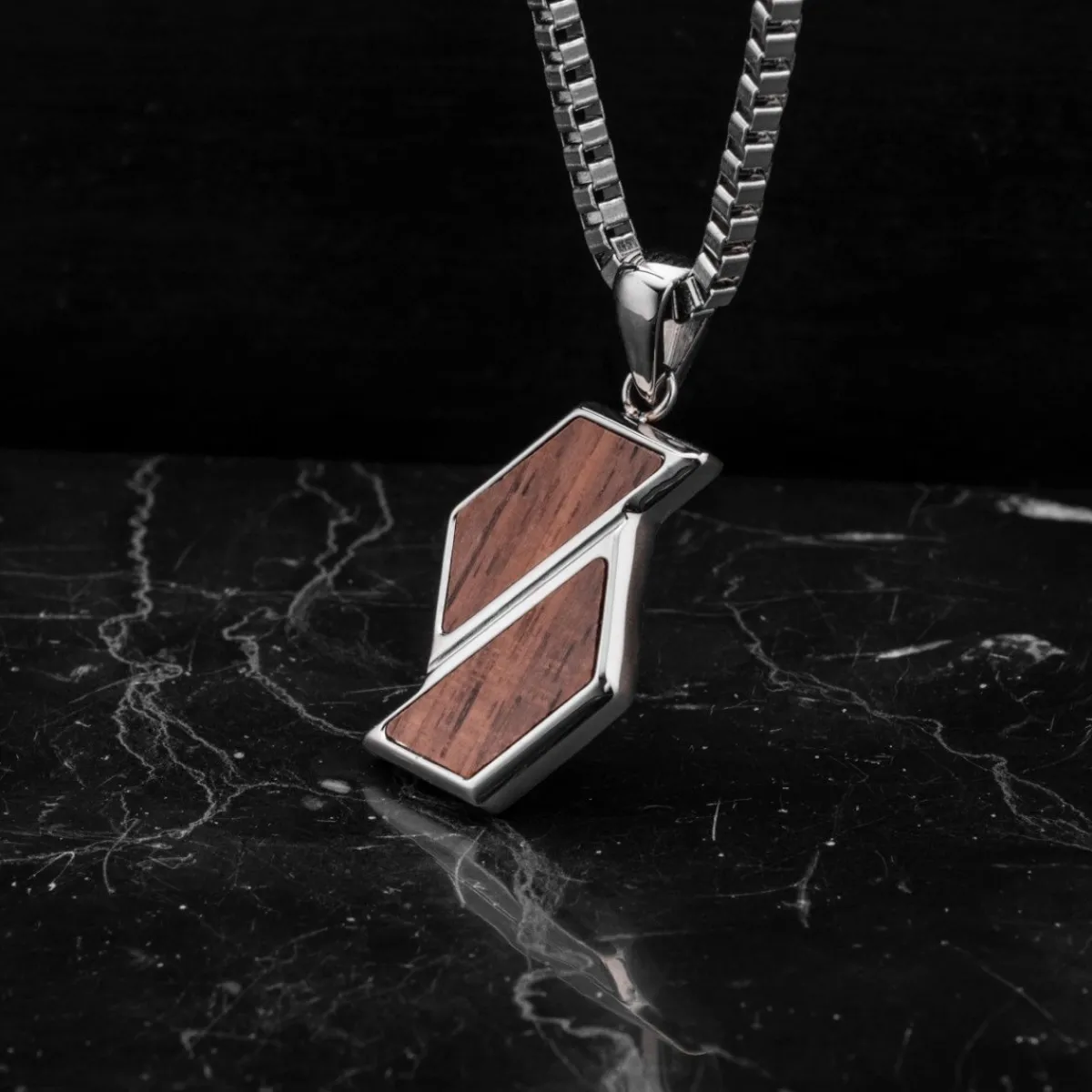 Holzkern Halsketten|Schmuck^Bariton Halskette