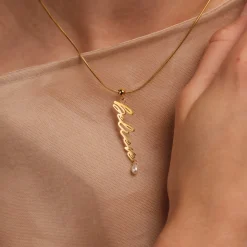 Holzkern Charms|Schmuck^Believe-Charm