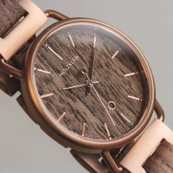 Holzkern Uhren^Belvue