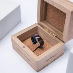 Holzkern Ringe|Schmuck^Binary Ring