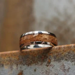 Holzkern Ringe|Schmuck^Binary Ring