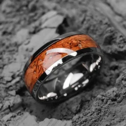 Holzkern Ringe|Schmuck^Binary Ring