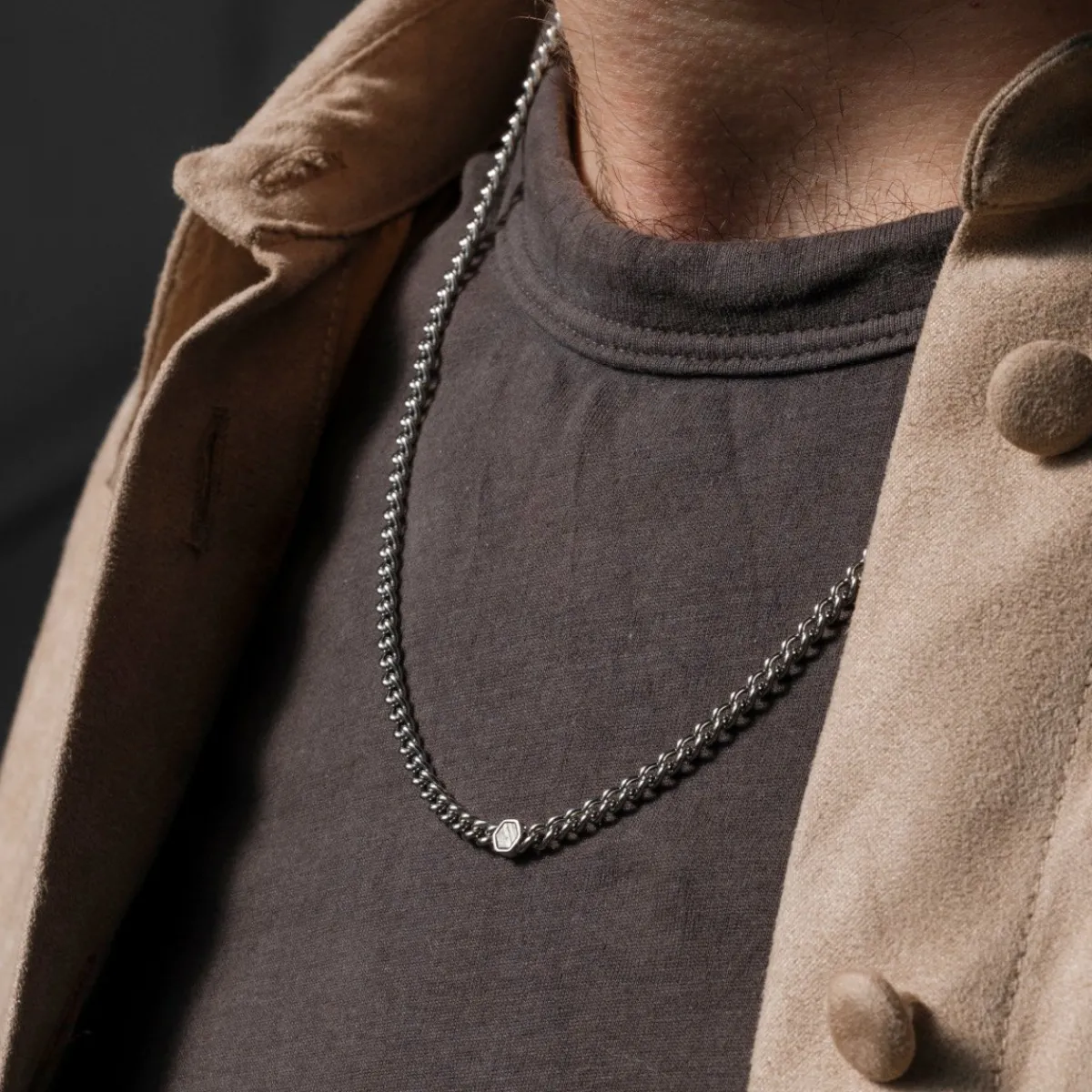 Holzkern Halsketten|Schmuck^Bodyguards Halskette