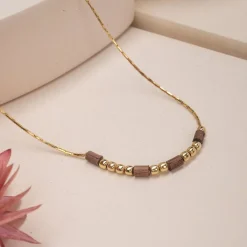 Holzkern Halsketten|Schmuck^BRAVERYCALL HALSKETTE