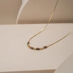 Holzkern Halsketten|Schmuck^BRAVERYCALL HALSKETTE
