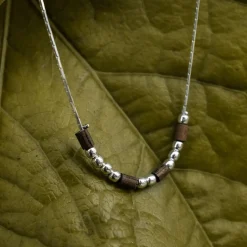 Holzkern Halsketten|Schmuck^Braverycall Halskette