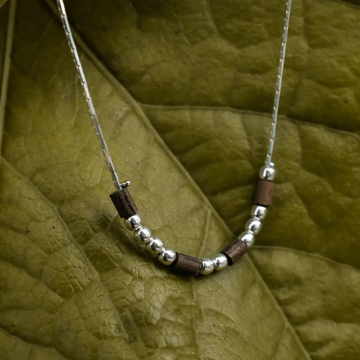 Holzkern Halsketten|Schmuck^Braverycall Halskette