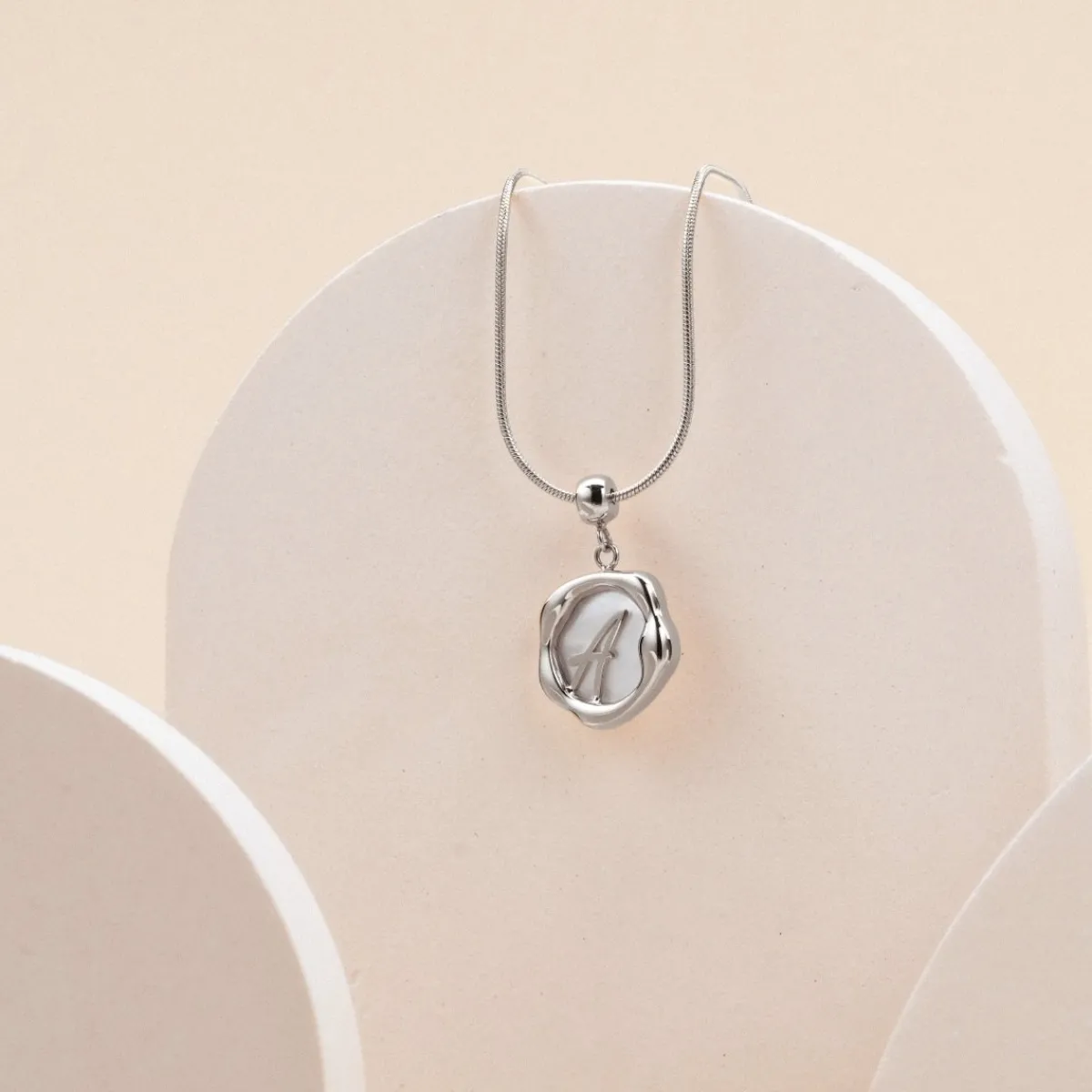 Holzkern Charms|Schmuck^Buchstaben-Charm A-Z