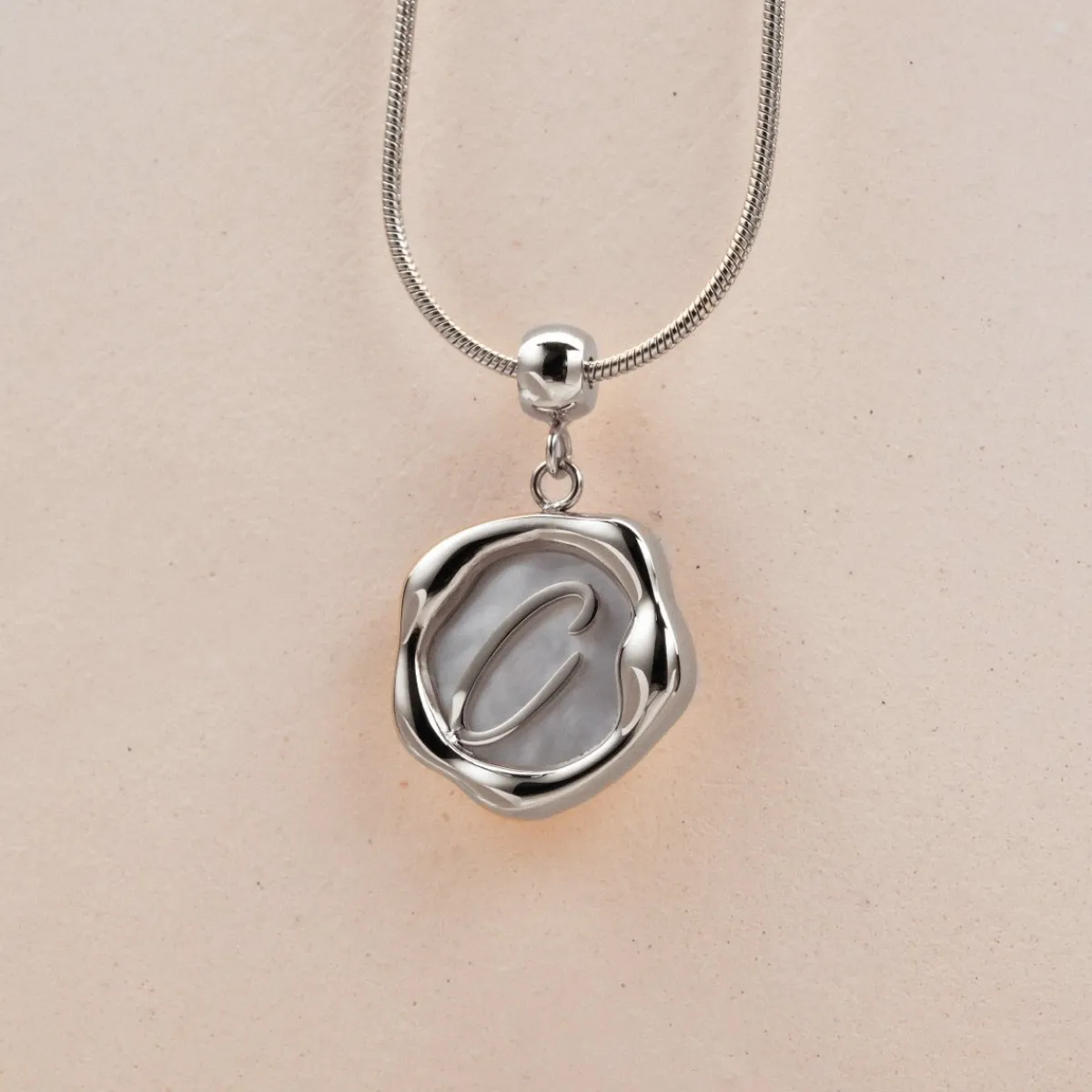 Holzkern Charms|Schmuck^Buchstaben-Charm A-Z