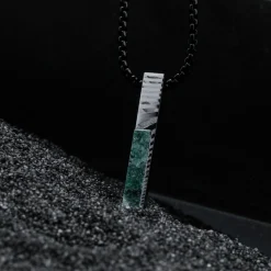 Holzkern Schmuck|Halsketten^Campania Halskette
