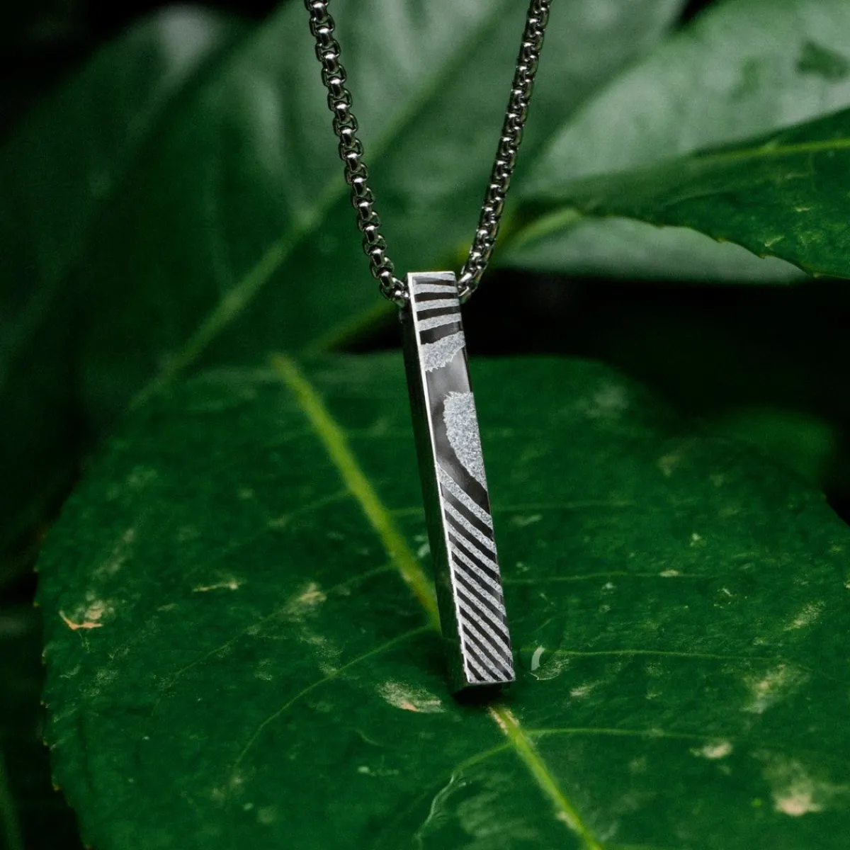 Holzkern Halsketten|Schmuck^Campania Halskette
