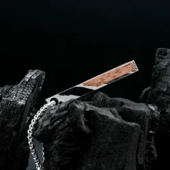 Holzkern Halsketten|Schmuck^Campania Halskette