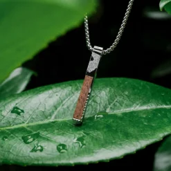 Holzkern Halsketten|Schmuck^Campania Halskette