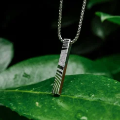 Holzkern Halsketten|Schmuck^Campania Halskette