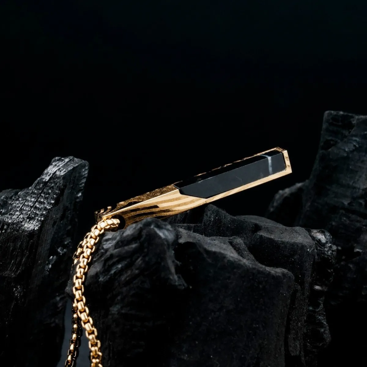 Holzkern Halsketten|Schmuck^Campania Halskette