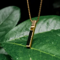 Holzkern Halsketten|Schmuck^Campania Halskette