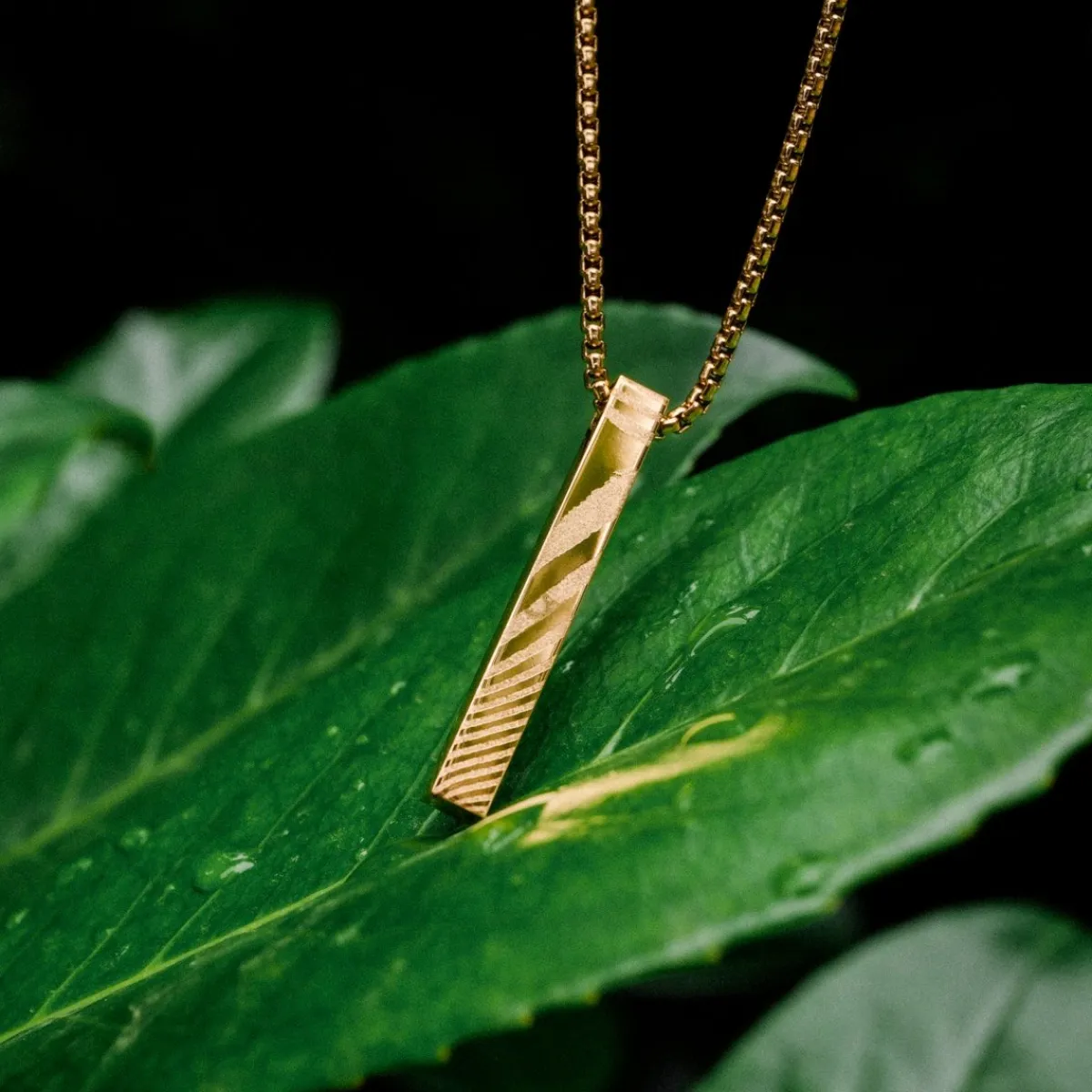 Holzkern Halsketten|Schmuck^Campania Halskette