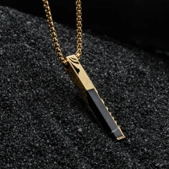 Holzkern Halsketten|Schmuck^Campania Halskette