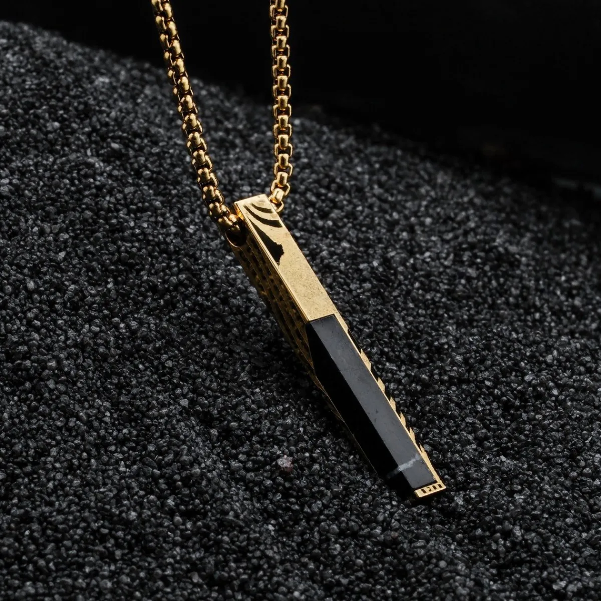Holzkern Halsketten|Schmuck^Campania Halskette