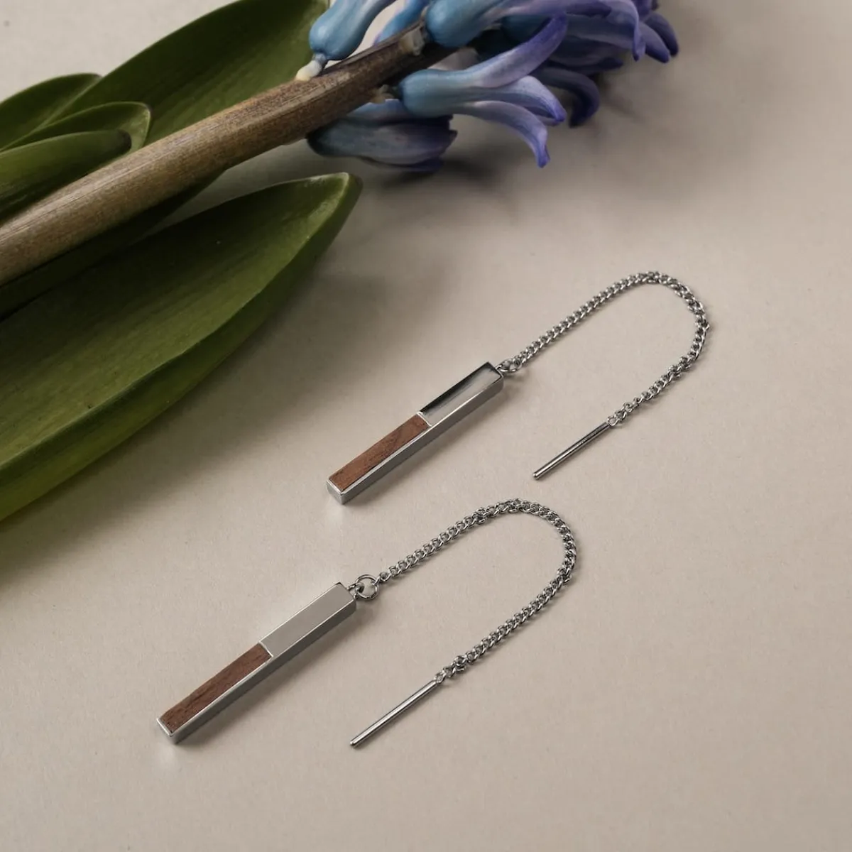 Holzkern Ohrringe|Schmuck^Campania Ohrringe