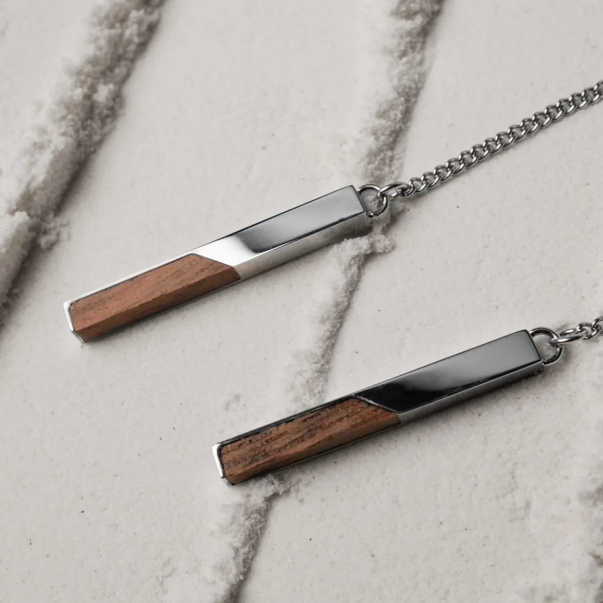 Holzkern Ohrringe|Schmuck^Campania Ohrringe