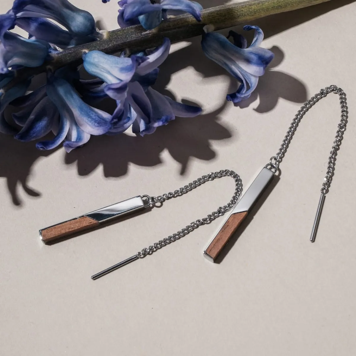Holzkern Ohrringe|Schmuck^Campania Ohrringe