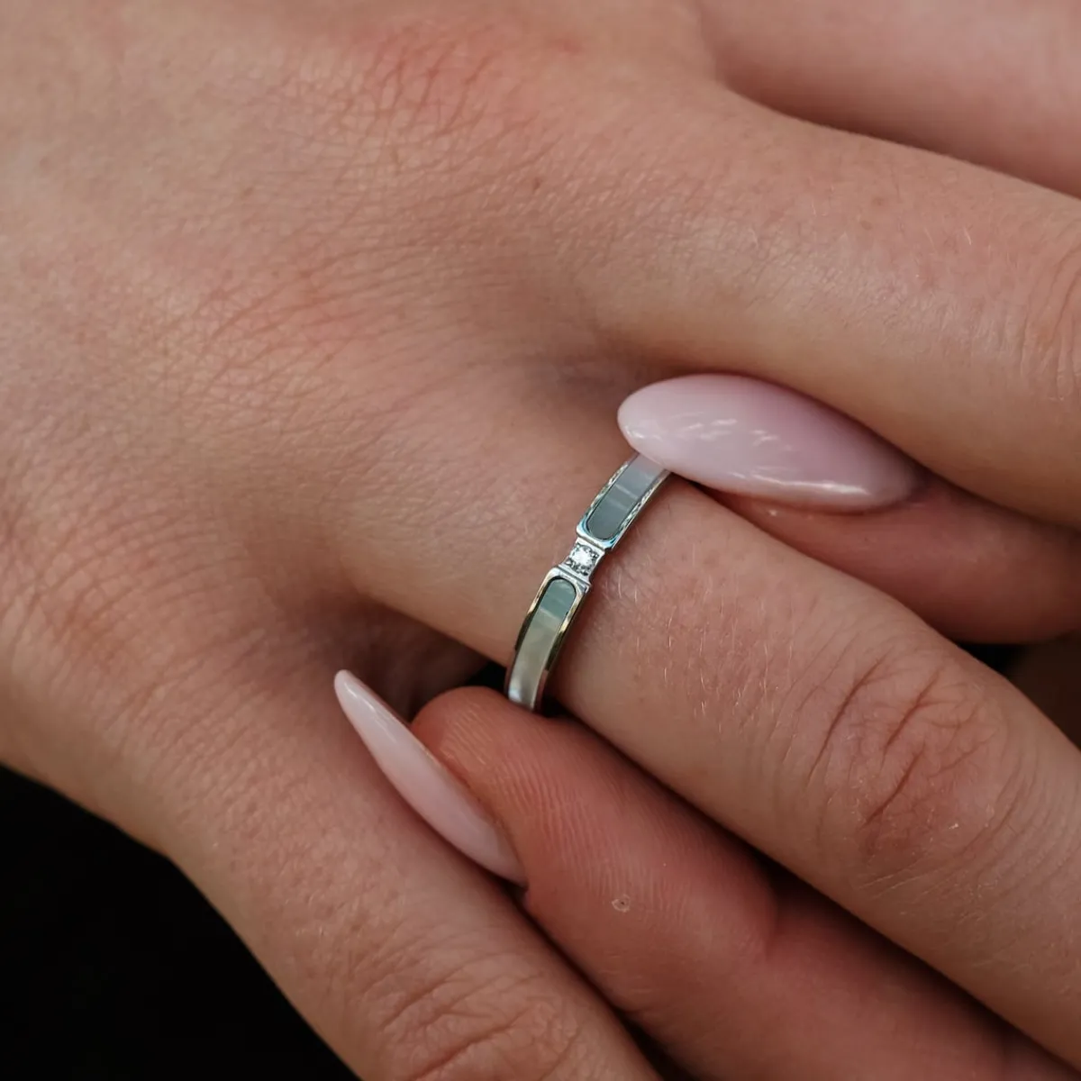 Holzkern Ringe|Schmuck^Campania Ring