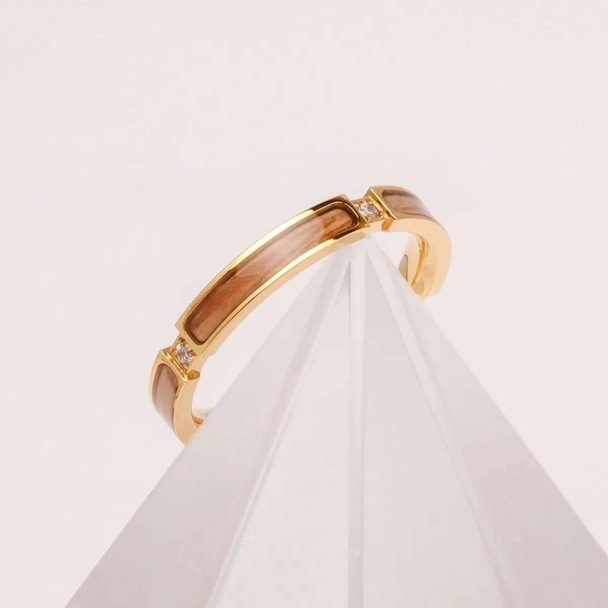 Holzkern Ringe|Schmuck^Campania Ring