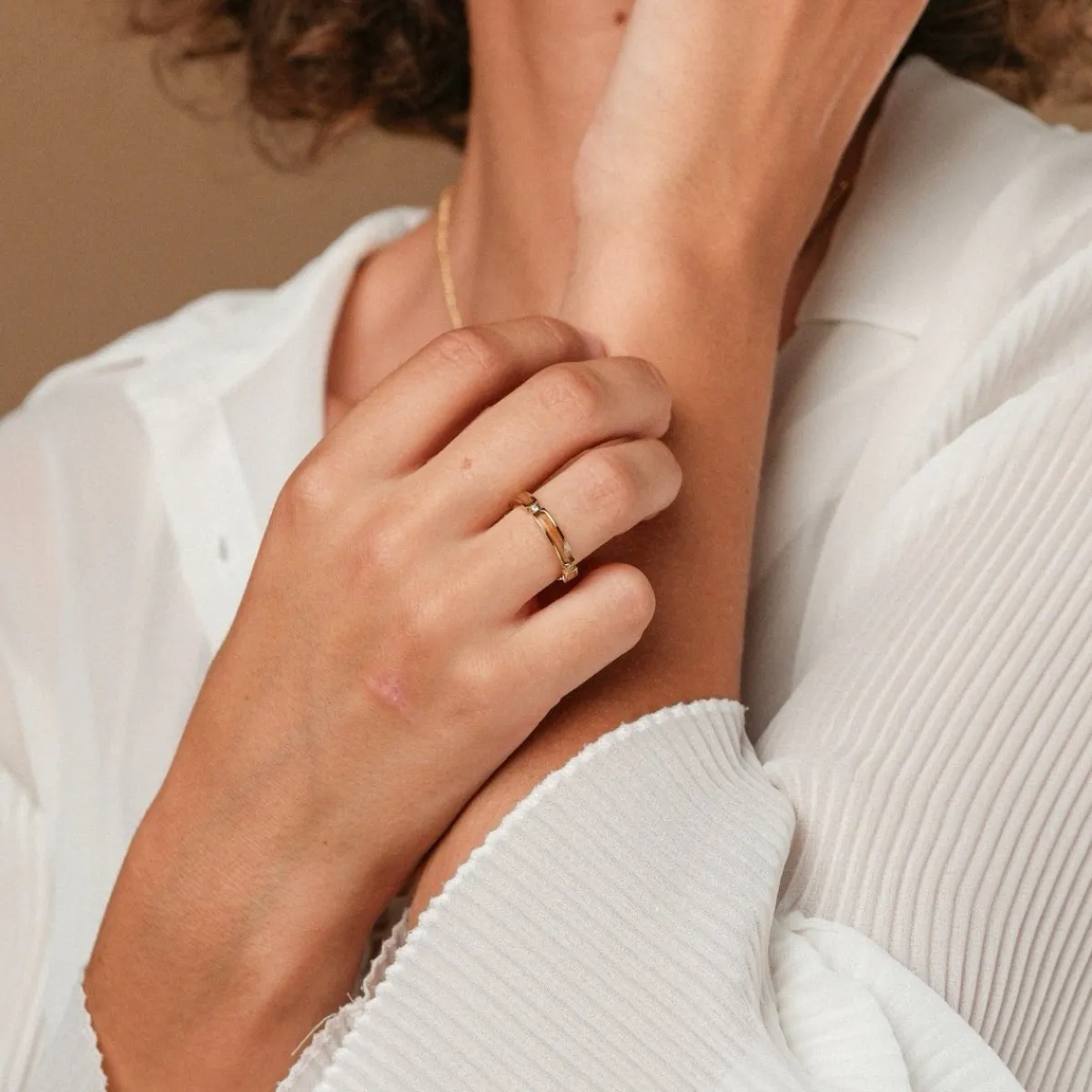 Holzkern Ringe|Schmuck^Campania Ring