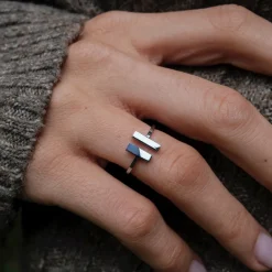 Holzkern Ringe|Schmuck^Campania Ring