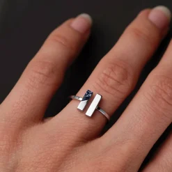 Holzkern Ringe|Schmuck^Campania Ring
