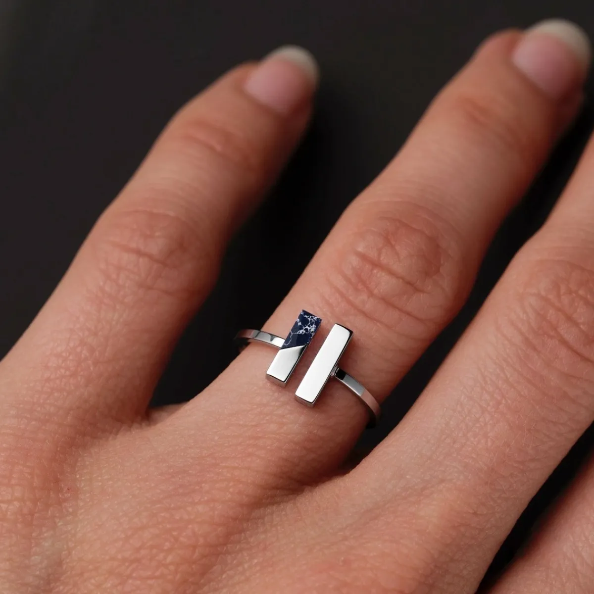 Holzkern Ringe|Schmuck^Campania Ring