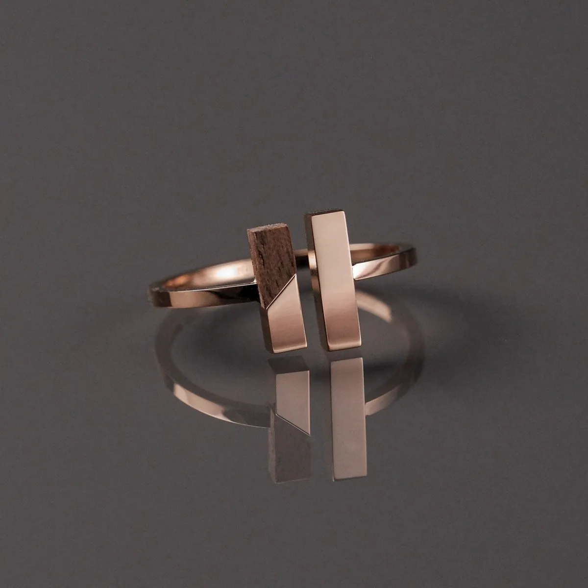 Holzkern Ringe|Schmuck^Campania Ring