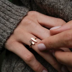 Holzkern Ringe|Schmuck^Campania Ring