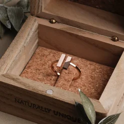 Holzkern Ringe|Schmuck^Campania Ring