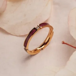 Holzkern Ringe|Schmuck^Campania Ring