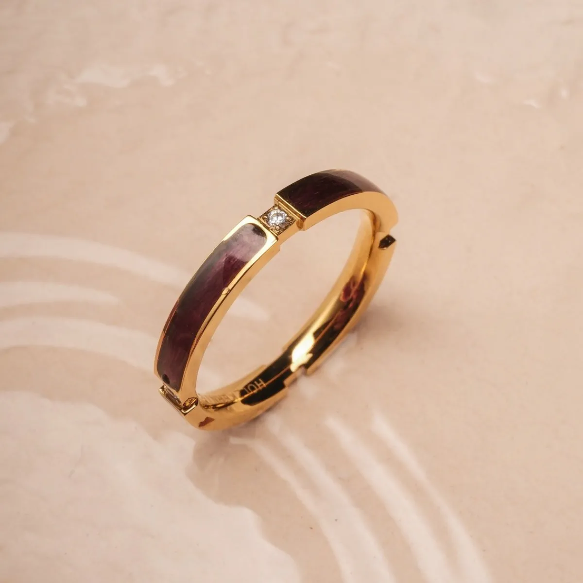 Holzkern Ringe|Schmuck^Campania Ring