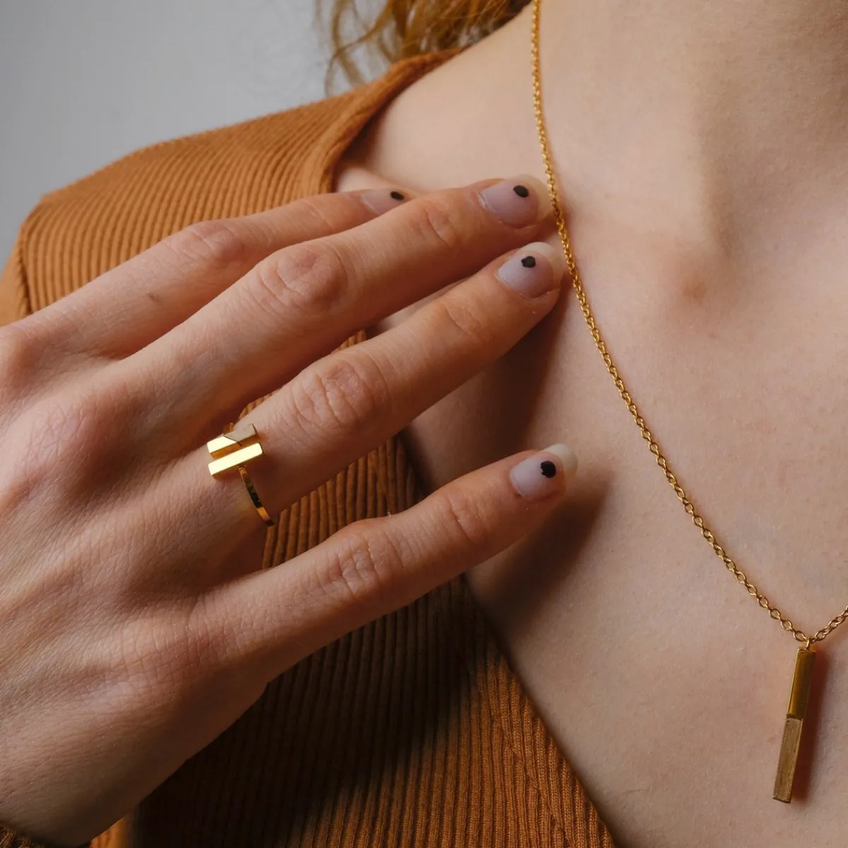 Holzkern Ringe|Schmuck^Campania Ring