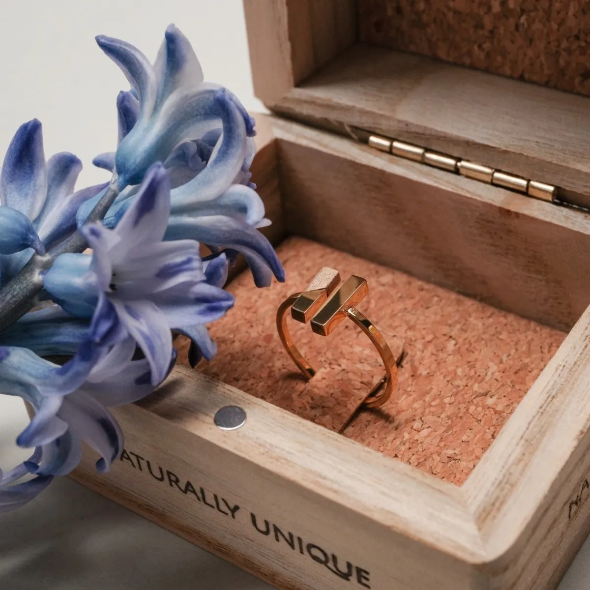 Holzkern Ringe|Schmuck^Campania Ring