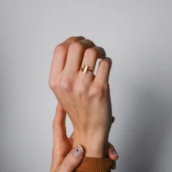Holzkern Ringe|Schmuck^Campania Ring