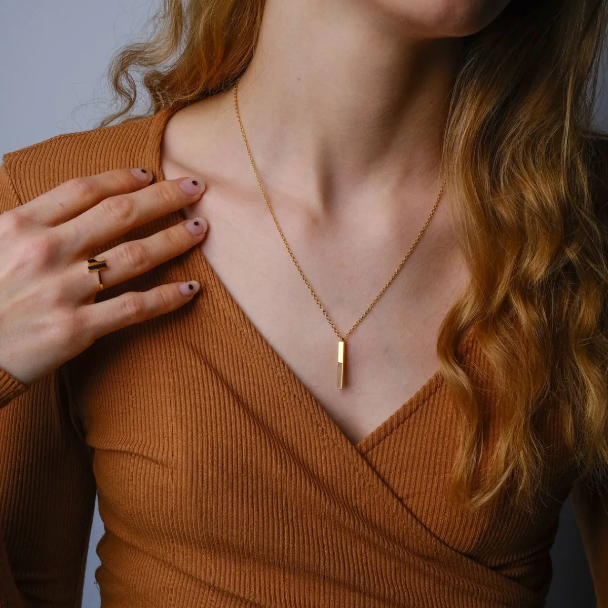 Holzkern Ringe|Schmuck^Campania Ring