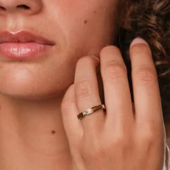 Holzkern Ringe|Schmuck^Campania Ring