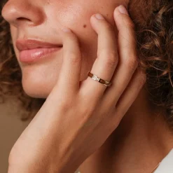 Holzkern Ringe|Schmuck^Campania Ring