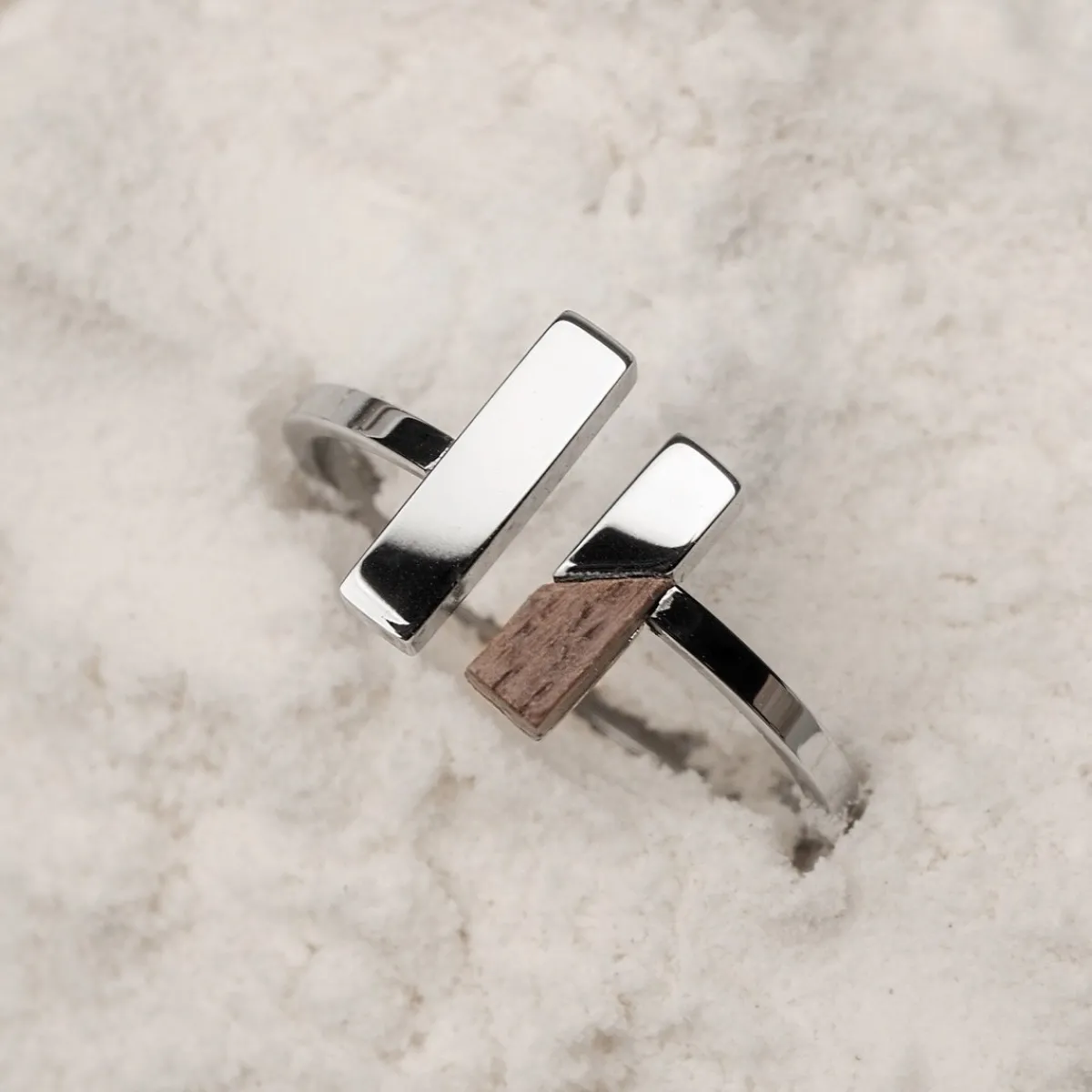Holzkern Ringe|Schmuck^Campania Ring