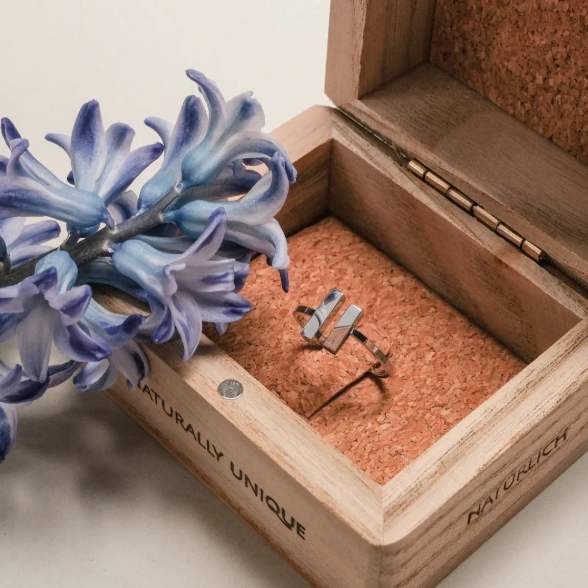 Holzkern Ringe|Schmuck^Campania Ring